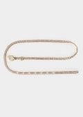 Μεταλλική ζώνη με κρύσταλλα